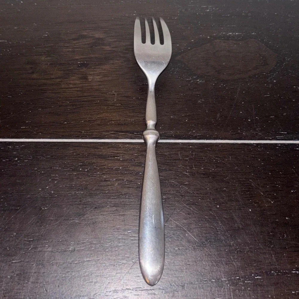 1 Dinner Fork | Linette | JC Penney | Stainless‎ Chris Madden China Satin